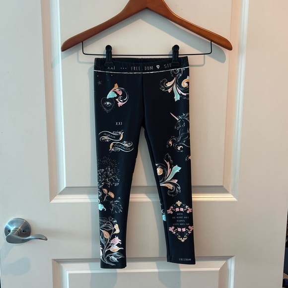 AGUA BENDITA GIRLS LEGGINGS SWIM PANTS RONI MARE NWT - Picture 3 of 16